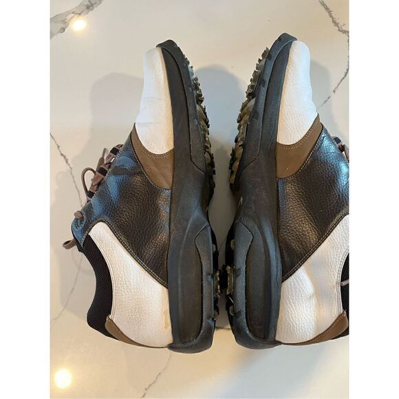 Nike Men’s Leather Saddle Oxford Golf Shoes Sz 10.5 - Picture 4 of 9